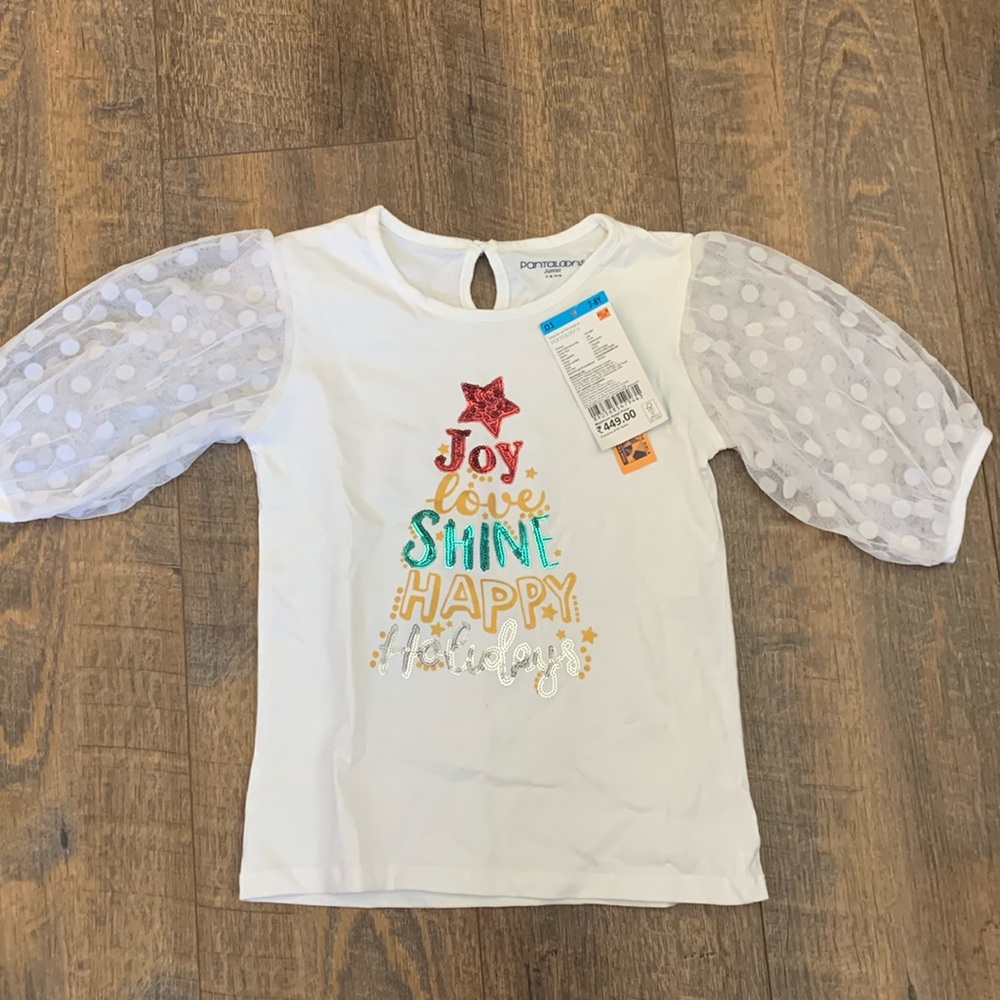 NWT. Pantaloons top. Junior 7-8 years.